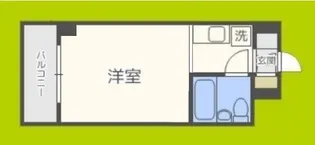 グリーンハイツII【2階】の間取り