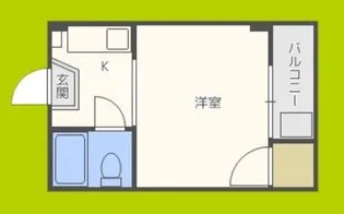 エスポワール深江【5階】の間取り