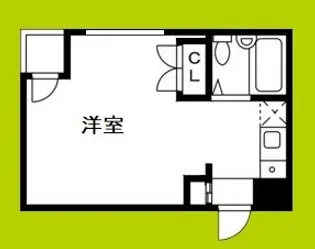 シャトーアルーフ【6階】の間取り