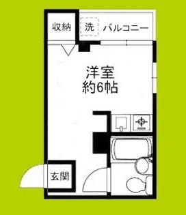 エスポワール深江【4階】の間取り