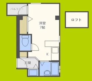 セレブコート京橋【4階】の間取り