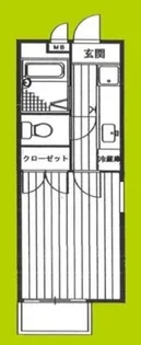 エスポワール大桐【2階】の間取り