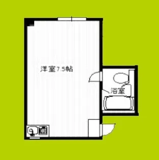 新大阪サンマンション1号館【3階】の間取り