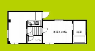 新大阪サンマンション2号館【1階】の間取り