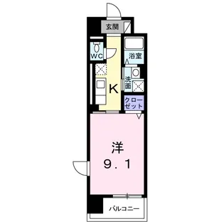 メゾン フォルテ【4階】の間取り