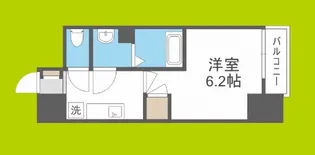 グランエクラ今宮戎【2階】の間取り