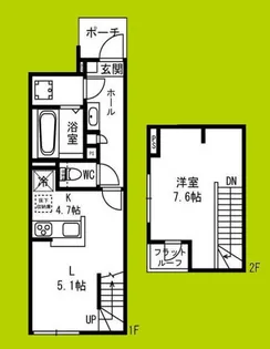 (仮称)大阪市西成区花園南1丁目計画【1階】の間取り