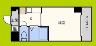 ドミール堺筋本町【12階】の間取り