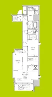アーバネックス堺筋本町【14階】の間取り