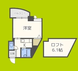 カルムIV【6階】の間取り