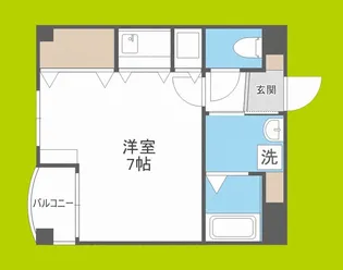 グランクレールK【4階】の間取り