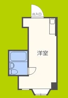 ラパンジール都島【8階】の間取り