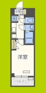 アクアプレイス福島EYE【6階】の間取り