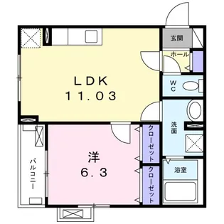 M.GRACE【3階】の間取り