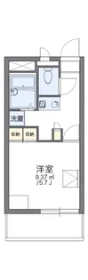 レオパレス原田【3階】の間取り