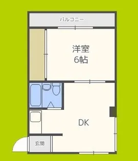 ベルンガーデン同心【8階】の間取り