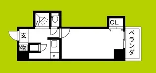 明星館【4階】の間取り