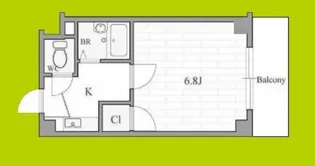 ラ・フォレスタ【7階】の間取り