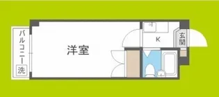 ロイヤル巽【3階】の間取り