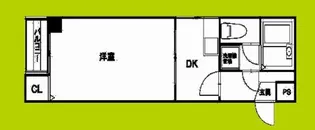新深江ツリガミビルパートII【1階】の間取り