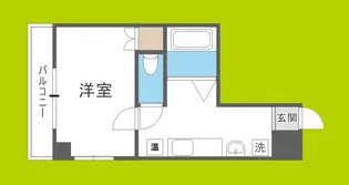 ラフォーレ都島北通【5階】の間取り