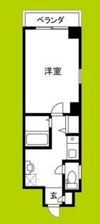 フォレストインサイドII【5階】の間取り