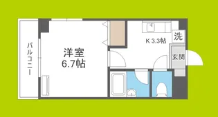 グランセピア【3階】の間取り