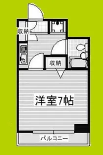 ライオンズマンション大正【8階】の間取り
