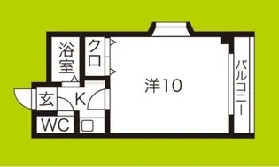 アースエルフィン【4階】の間取り