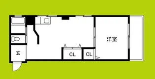タカイレジデンス【2階】の間取り