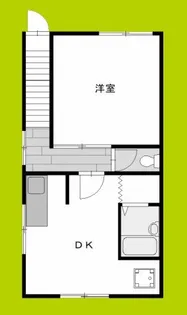 ノワール梅香【2階】の間取り