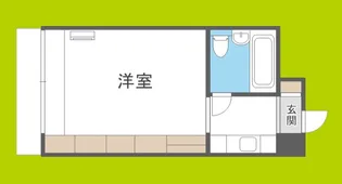 メネダス【2階】の間取り