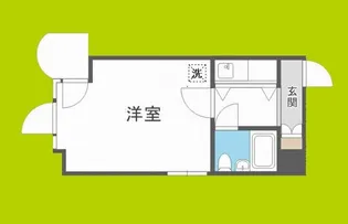 ミフネセントラルベア新大阪【5階】の間取り