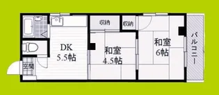メゾン和光【4階】の間取り