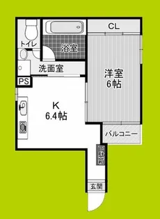 UTマンション東三国【6階】の間取り