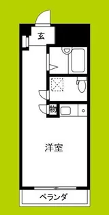 シャンボール第3新大阪【7階】の間取り