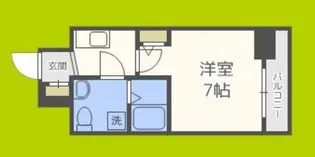 アドバンス心斎橋ラシュレ【9階】の間取り