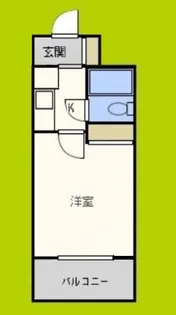 エスリード難波【7階】の間取り