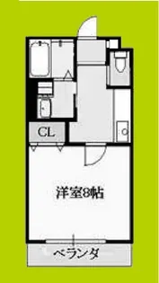 ハイムグレイス【1階】の間取り