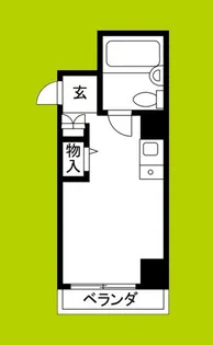 朝日プラザアクルス城東【6階】の間取り