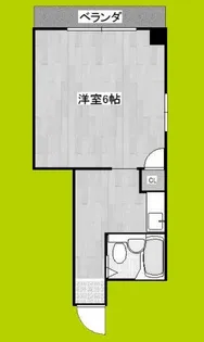 カーサー桜宮【4階】の間取り