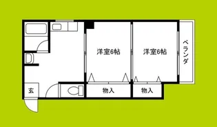 ホルムグランデ帝塚山【2階】の間取り
