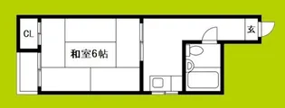 ハイム楠井【3階】の間取り
