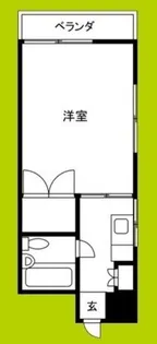 アベニール京橋【4階】の間取り