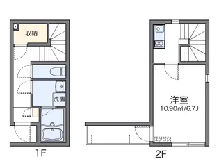 レオネクストASAE【1階】の間取り