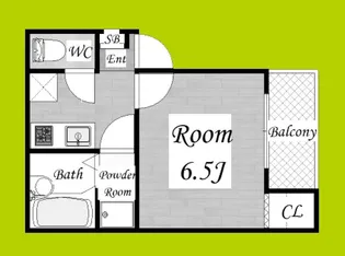 CASA加美正覚寺【3階】の間取り