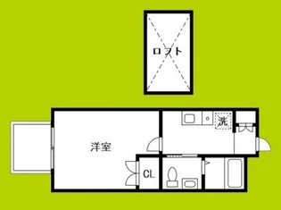 W.O.B.レマーニー昭和町【2階】の間取り