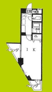 ロイヤルフェニックス【2階】の間取り
