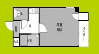 ツインコート平野2番館【2階】の間取り