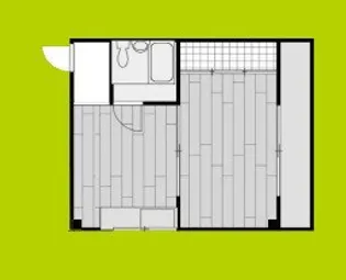 大栄ハイツ【2階】の間取り
